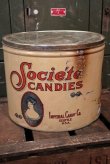 画像1: dp-180601-32 Socie'te' Candies / Vintage Tin Can