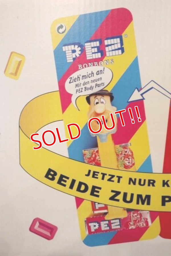 画像2: pz-130917-04 PEZ / Store Display Header Card "The Flintstones with Body Parts"