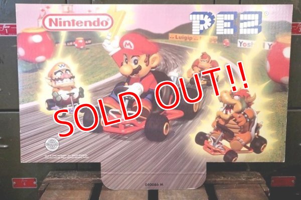 画像1: pz-130917-04 PEZ / Store Display Header Card "Nintendo Super Mario"