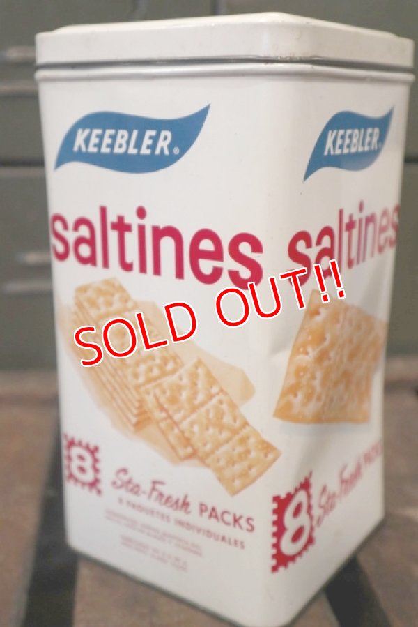 画像4: dp-180701-14 Keebler / 1960's-1970's saltines Cracker Can