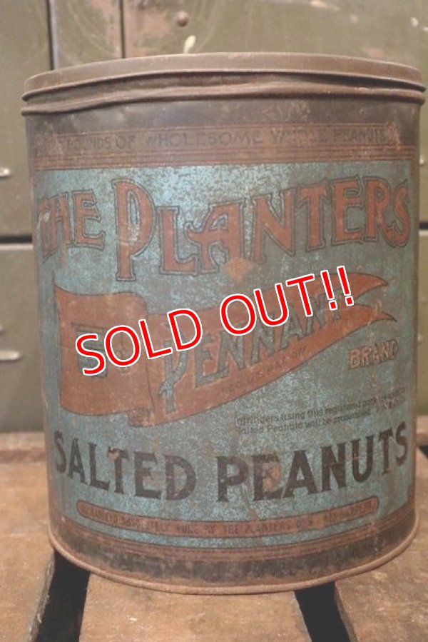 画像1: dp-180801-01 Planters / 1920's Tin Can
