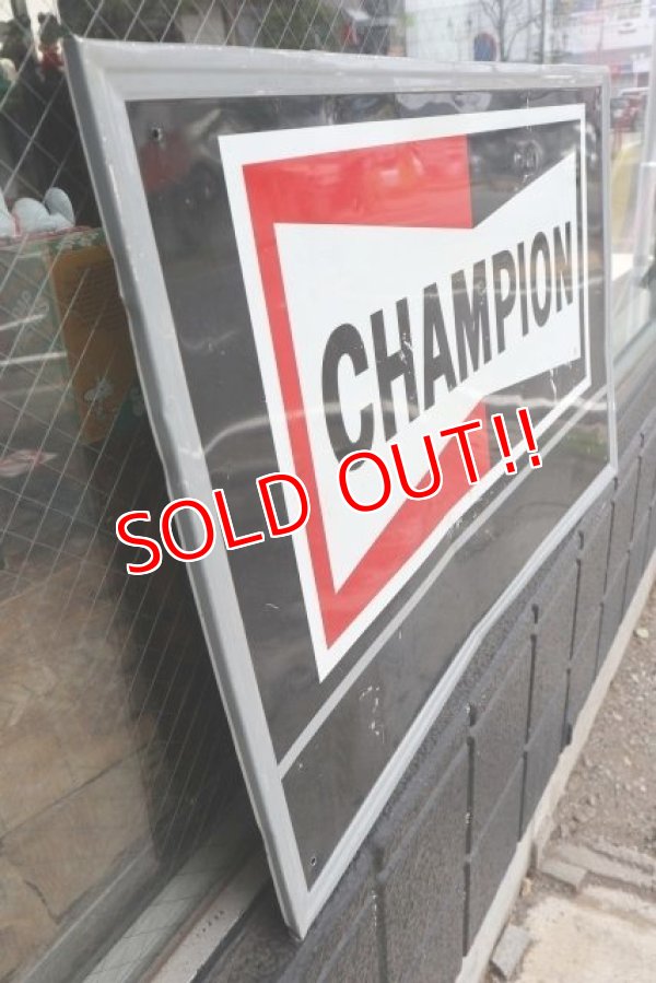 画像5: dp-180701-25 CHAMPION / 1970's〜Metal Sign
