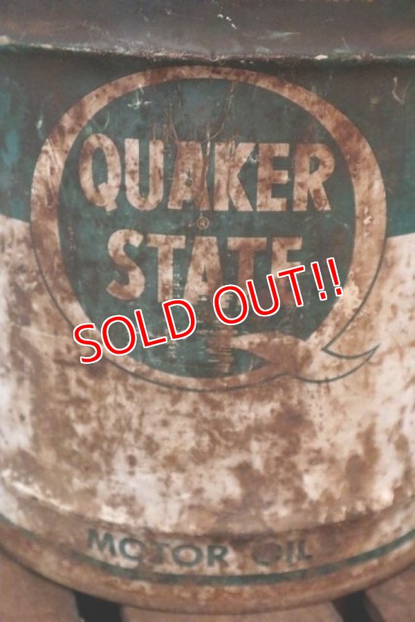 画像2: dp-180701-22 Quaker State / 1960's 5 Gallon Oil Can