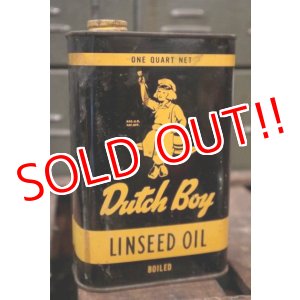 画像: dp-180601-29 Dutch Boy / Vintage Linseed Oil Can