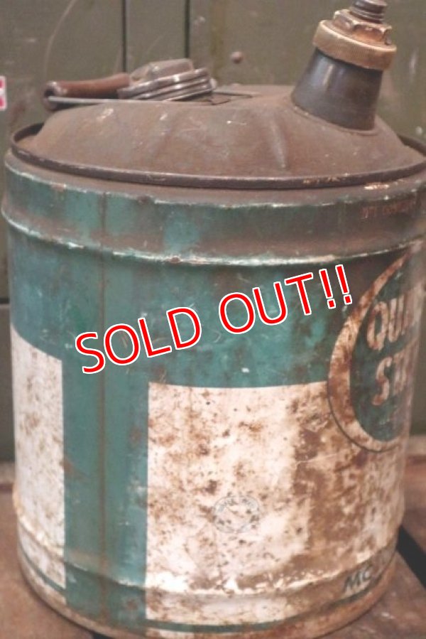 画像3: dp-180701-22 Quaker State / 1960's 5 Gallon Oil Can