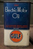 画像2: dp-180701-32 Gulf / 1940's-1950's Electric-Motor Oil Can