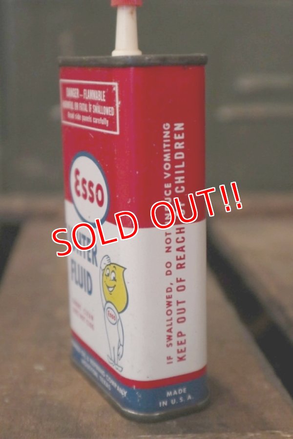 画像3: dp-180701-31 Esso / 1950's-1960's Lighter Fluid Can