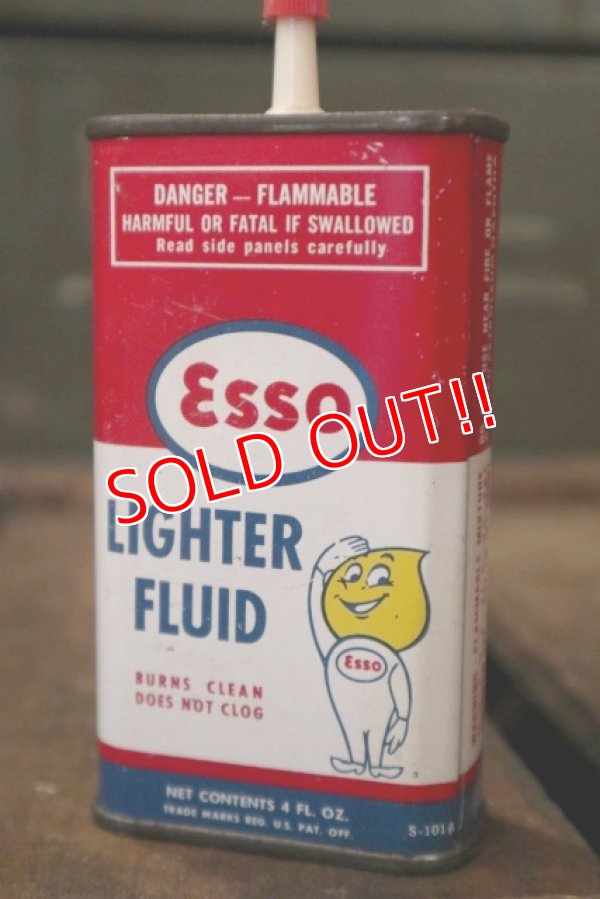 画像5: dp-180701-31 Esso / 1950's-1960's Lighter Fluid Can