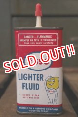 画像: dp-180701-31 Esso / 1950's-1960's Lighter Fluid Can