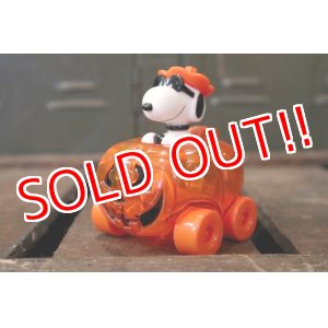 画像: nt-180701-07 Snoopy Joe Cool / Jack-o'- Lantern Candy Container Car