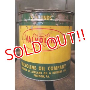 画像: dp-180701-50 VALVOLINE / 1950's 5 Pounds Oil Can