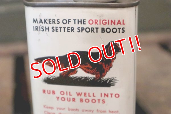 画像5: dp-180701-70 RED WING / 1960's Shoe Oil Can