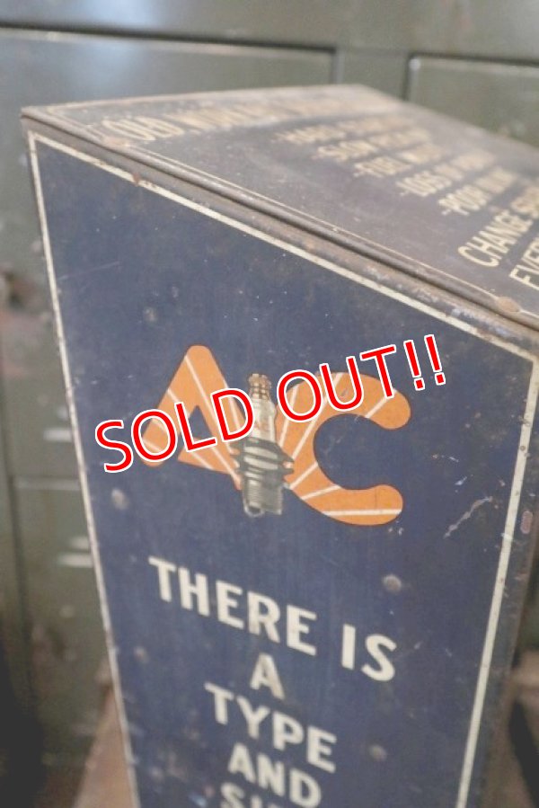 画像8: dp-180701-27 AC Spark Plugs / 1930's Cabinet