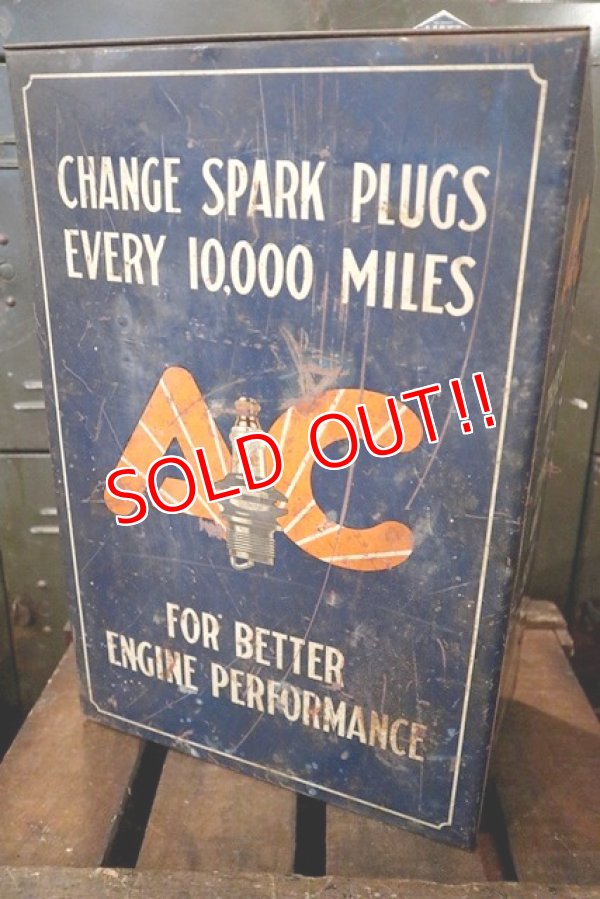 画像5: dp-180701-27 AC Spark Plugs / 1930's Cabinet