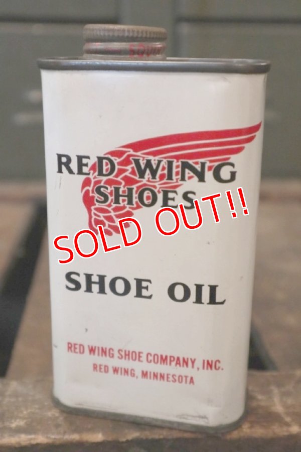 画像1: dp-180701-70 RED WING / 1960's Shoe Oil Can