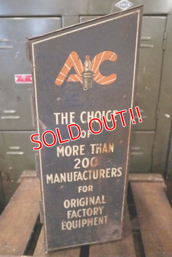 画像4: dp-180701-27 AC Spark Plugs / 1930's Cabinet