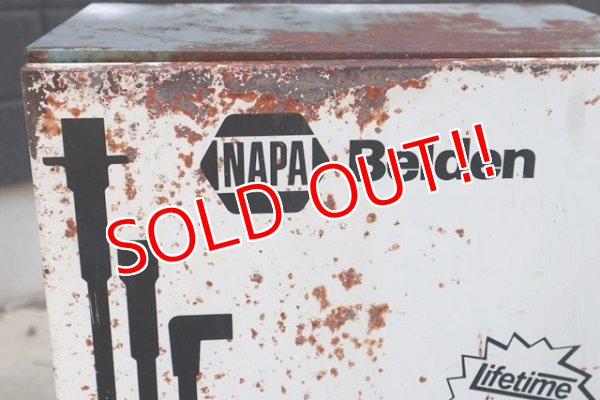 画像2: dp-180701-71 NAPA Belden / Spark Plug Wire 1970's-1980's  Metal Cabinet