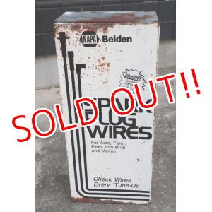 画像: dp-180701-71 NAPA Belden / Spark Plug Wire 1970's-1980's  Metal Cabinet