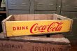 画像1: 【SALE】dp-180701-108 Coca Cola / Vintage Wood Box (C)