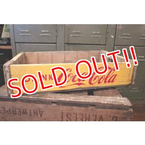 画像: 【SALE】dp-180701-108 Coca Cola / Vintage Wood Box (C)