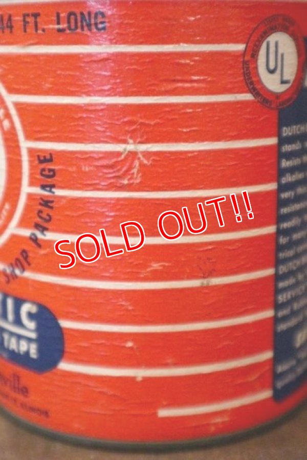 画像5: dp-180701-96 Johns Manville DUTCH BRAND / Vintage Plastic Electrical Tape Box