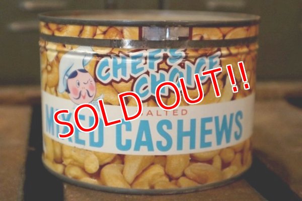 画像3: dp-180701-88 CHEF'S CHOICE / Vintage Mixed Cashews Can