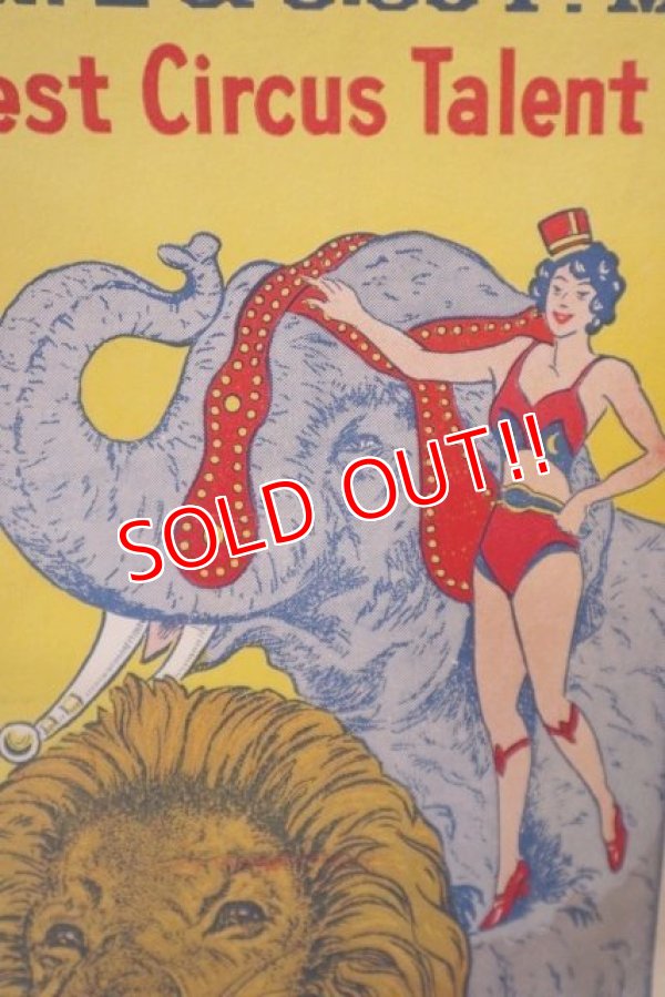 画像4: dp-180801-04 HANNEFORD CIRCUS 1950's-1960's Poster