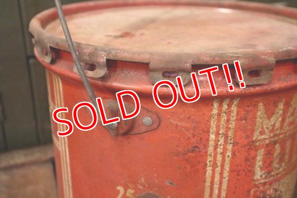 画像6: dp-180701-54 MARATHON LUBRICANTS / 1930's 25 Pounds Can