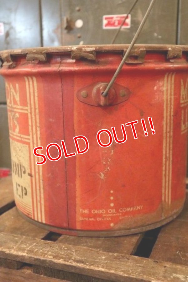 画像7: dp-180701-54 MARATHON LUBRICANTS / 1930's 25 Pounds Can