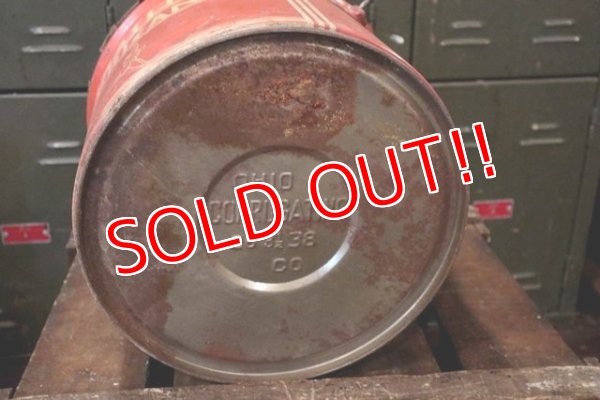 画像8: dp-180701-54 MARATHON LUBRICANTS / 1930's 25 Pounds Can