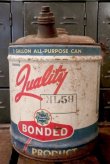 画像1: dp-180601-34 Bonded Gas & Oil / 1940's-1950's Quality 5 Gallon Oil Can