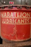 画像2: dp-180701-54 MARATHON LUBRICANTS / 1930's 25 Pounds Can