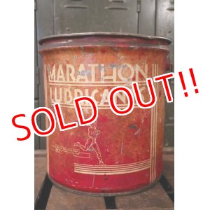 画像: dp-180701-53 MARATHON LUBRICANTS / 1940's 25 Pounds Can