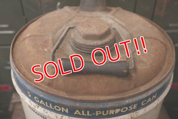 画像6: dp-180601-34 Bonded Gas & Oil / 1940's-1950's Quality 5 Gallon Oil Can