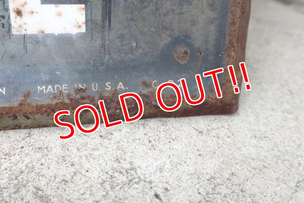 画像9: dp-180801-07 QUAKER STATE MOTOR OIL / 1940's Metal Sign