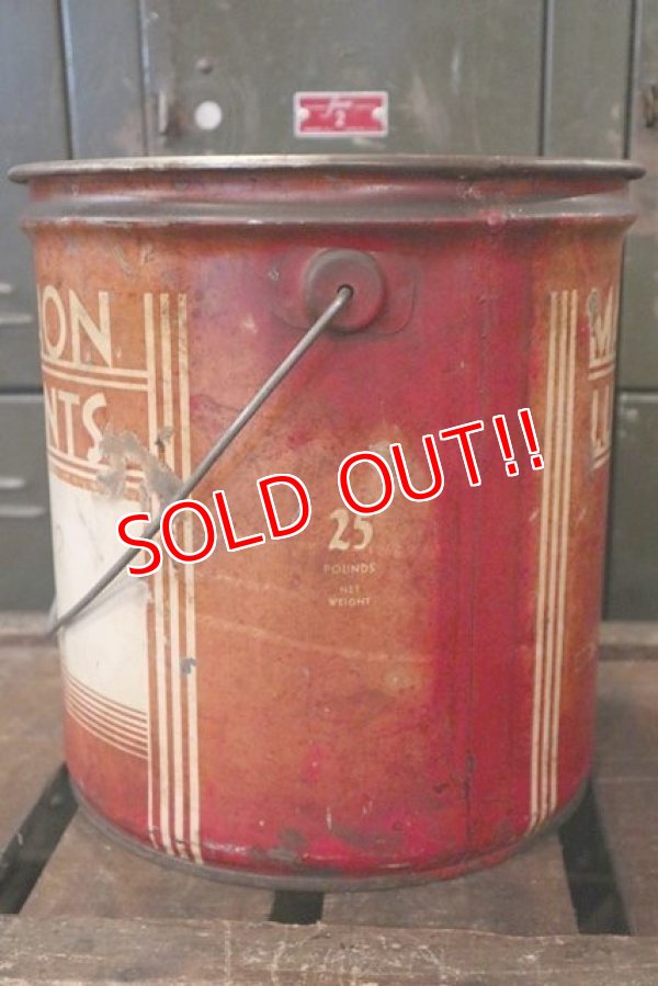 画像5: dp-180701-53 MARATHON LUBRICANTS / 1940's 25 Pounds Can