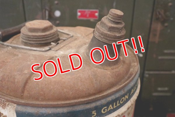 画像7: dp-180601-34 Bonded Gas & Oil / 1940's-1950's Quality 5 Gallon Oil Can