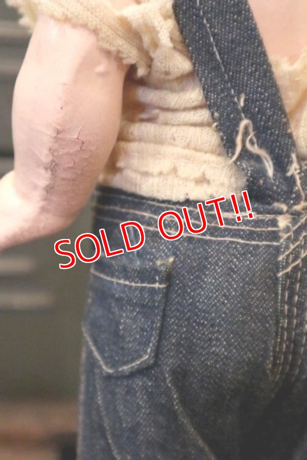 画像11: ct-180801-26 Lee / Buddy Lee 1930's Composition Doll "Overall"