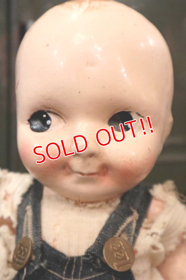 画像2: ct-180801-26 Lee / Buddy Lee 1930's Composition Doll "Overall"