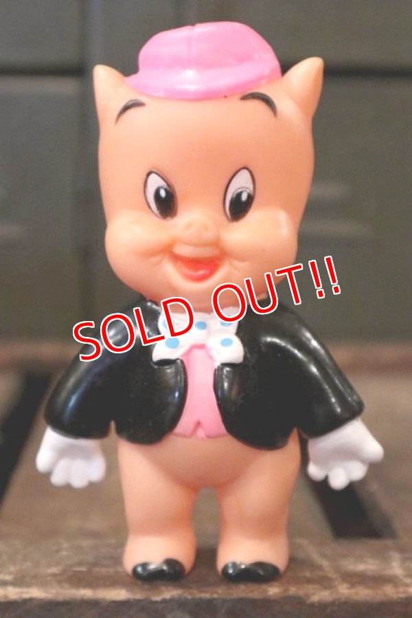 画像1: ct-180801-19 Porky Pig / DAKIN 1970's Soft Vinyl Figure