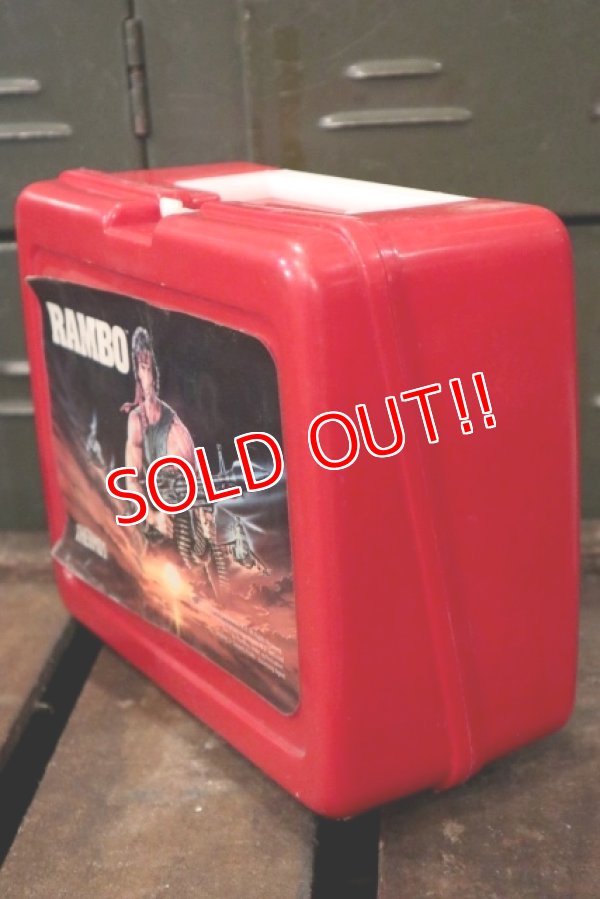 画像6: ct-120717-03 RAMBO: First Blood Part II / Thermos 1985 Plastic Lunchbox