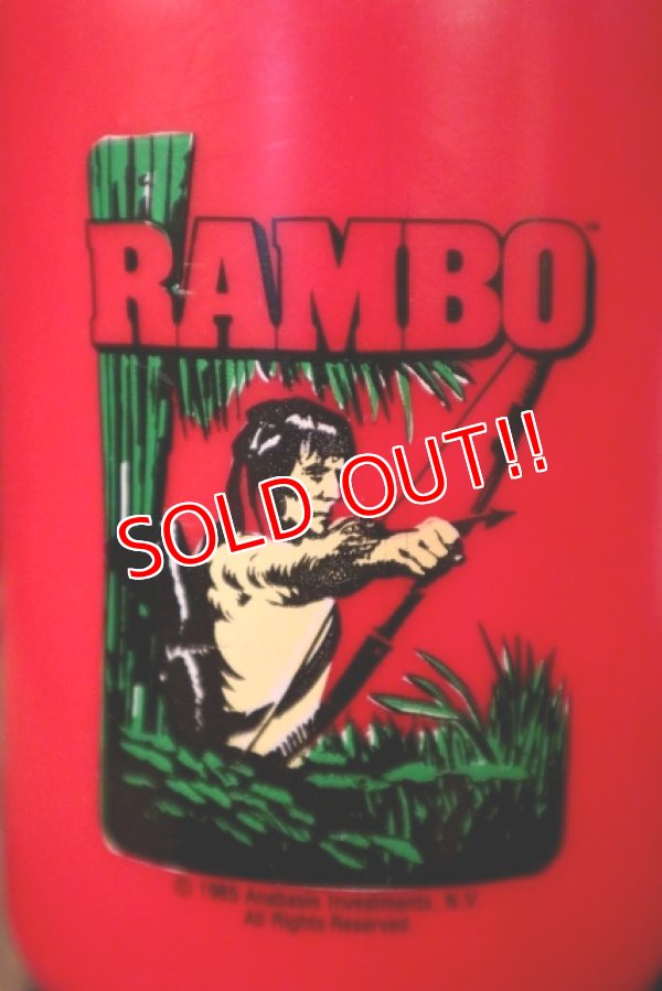 画像11: ct-120717-03 RAMBO: First Blood Part II / Thermos 1985 Plastic Lunchbox