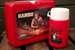 画像7: ct-120717-03 RAMBO: First Blood Part II / Thermos 1985 Plastic Lunchbox