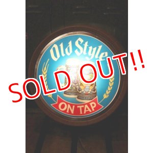 画像: dp-180801-21 Old Style Beer / 1980's Barrel Lighted Sign