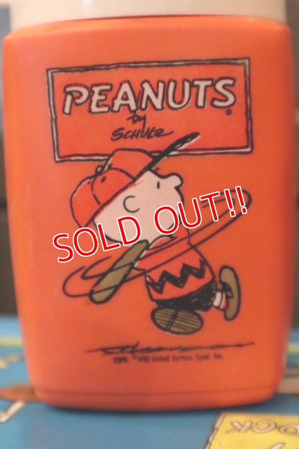 画像12: ct-180801-05 Snoopy and Woodstock / Thermos 1970's Lunchbox