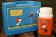 画像1: ct-180801-05 Snoopy and Woodstock / Thermos 1970's Lunchbox