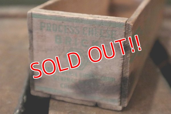 画像3: dp-180701-93 Kraft / Vintage Cheese Wood Box (S)