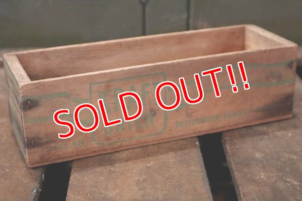 画像2: dp-180701-93 Kraft / Vintage Cheese Wood Box (S)