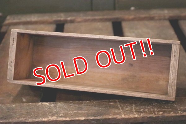 画像6: dp-180701-93 Kraft / Vintage Cheese Wood Box (S)