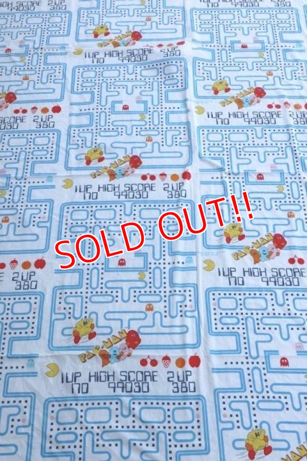 画像8: ct-1807001-21 Pac-Man / 1980's Flat Sheet (Twin Size)